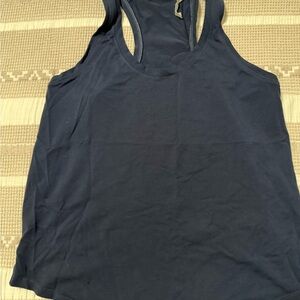 Lululemon Athletica Navy Women's Tank Top